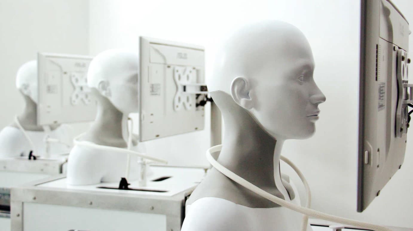 picture of the injection simulator sculpture