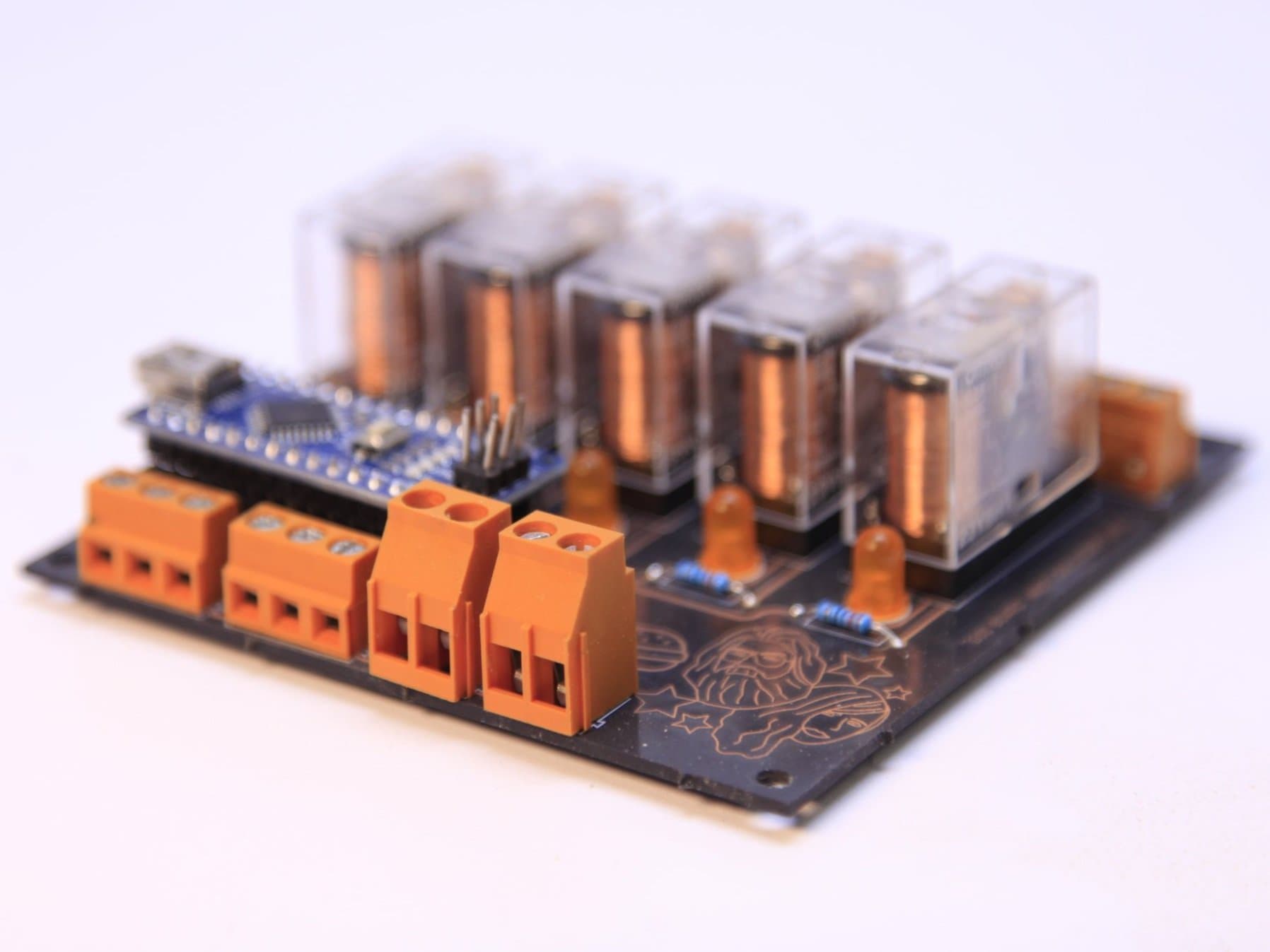 picture of the pcb sculpture