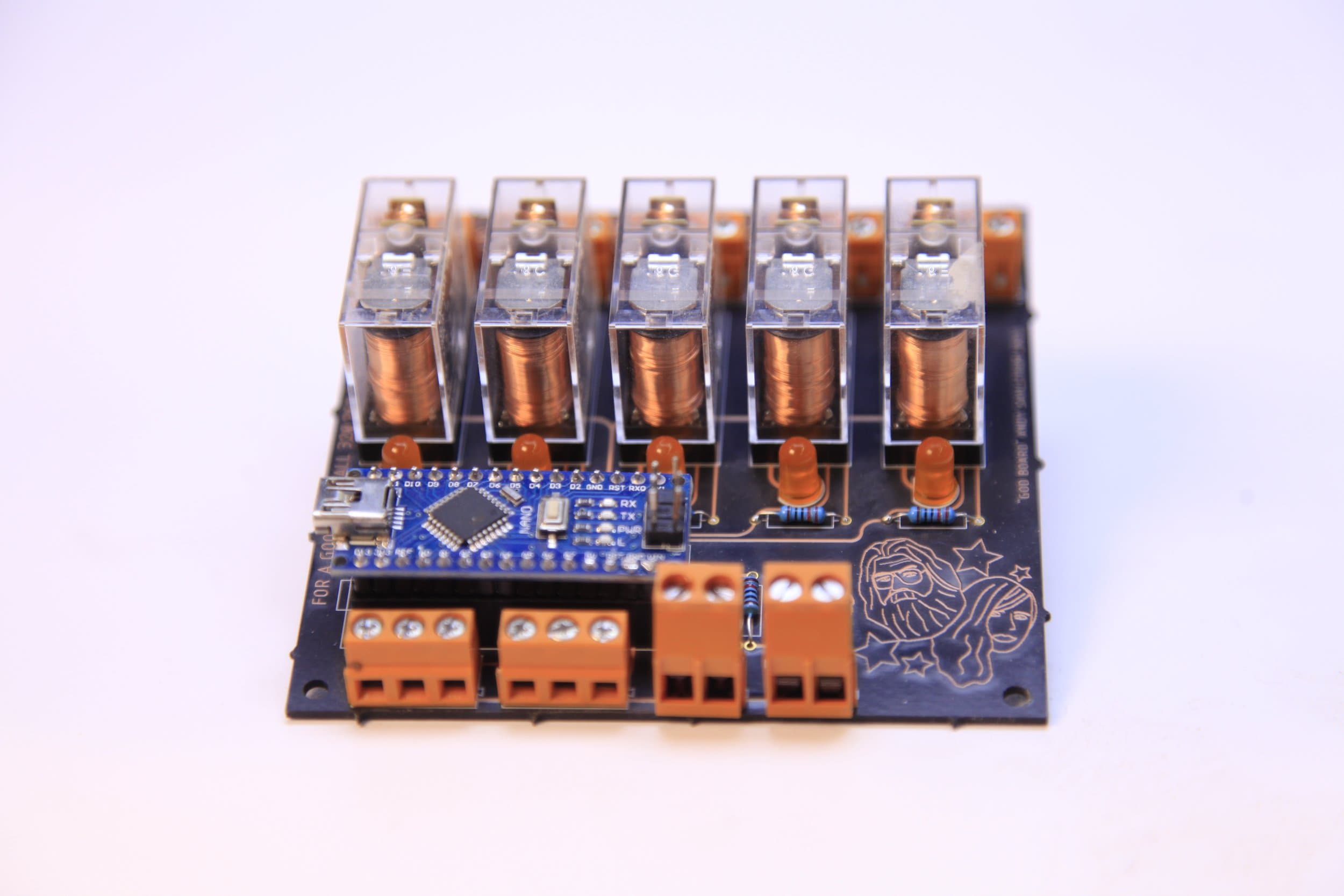 picture of the pcb sculpture