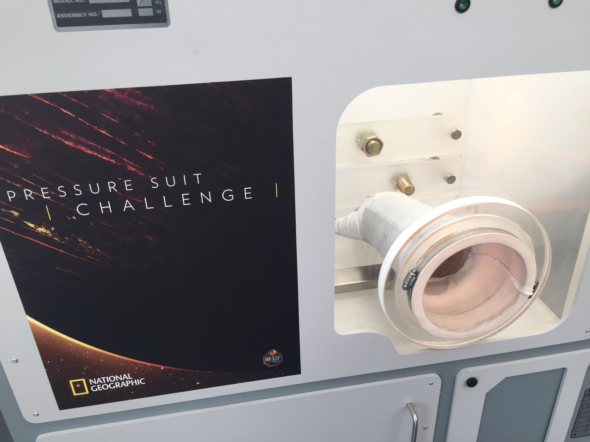 picture of the vacuum chamber sculpture