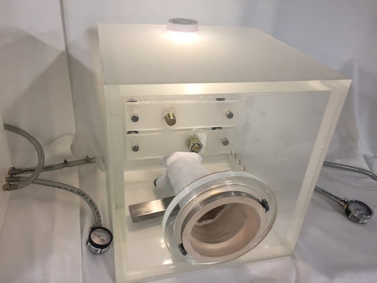 picture of the vacuum chamber sculpture